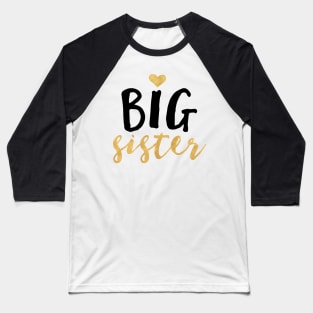 Big Sister Baseball T-Shirt